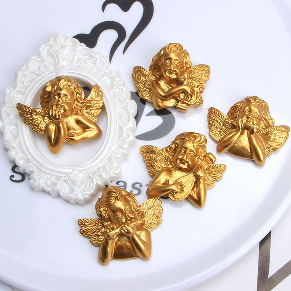 Craft Embellishments - 15 قطعة من إكسسوارات الملائكة المصنوعة