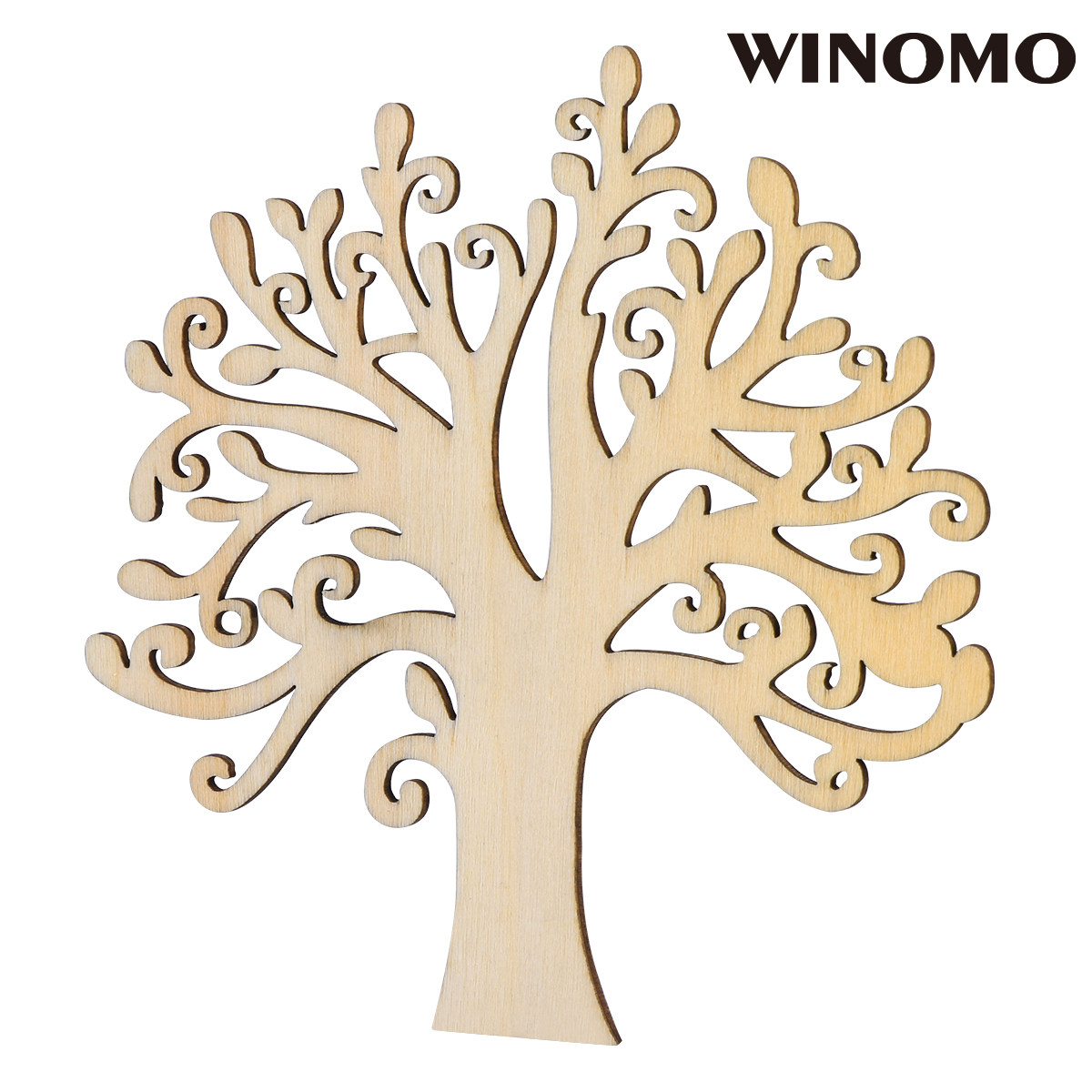 10 قطع من شرائح الخشب الخام غي - مراجعة Christmas Craft Embellishment وسعره