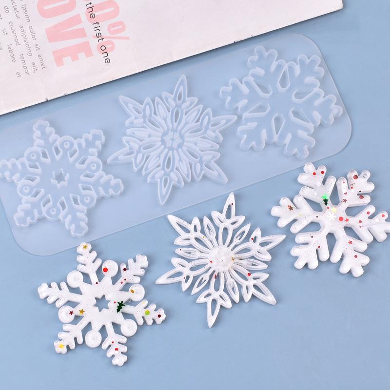 عيد الميلاد الجوف ندفة الثلج ز - مراجعة Christmas Craft Embellishment وسعره