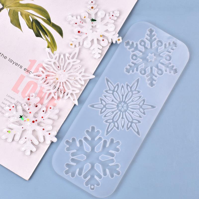 عيد الميلاد الجوف ندفة الثلج ز - مراجعة Christmas Craft Embellishment وسعره