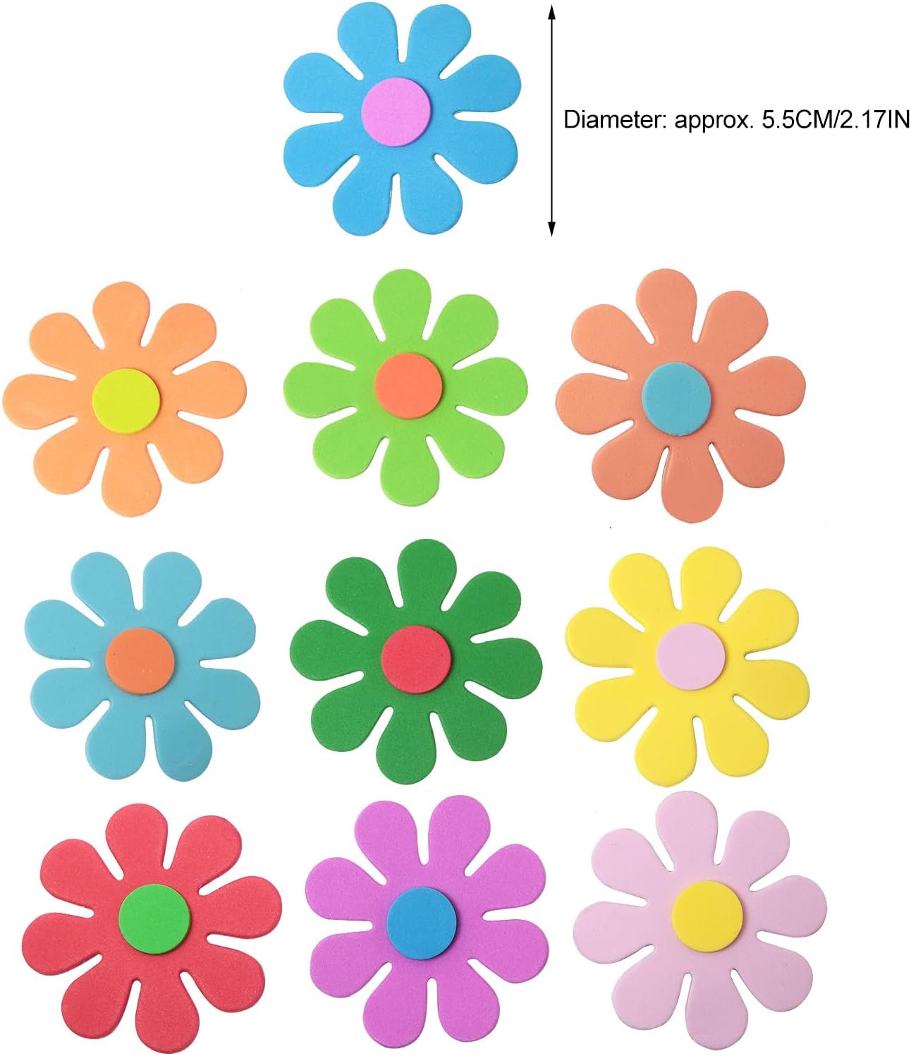ملصقات زهور ثلاثية الأبعاد من  - مراجعة Craft Embellishments وسعره