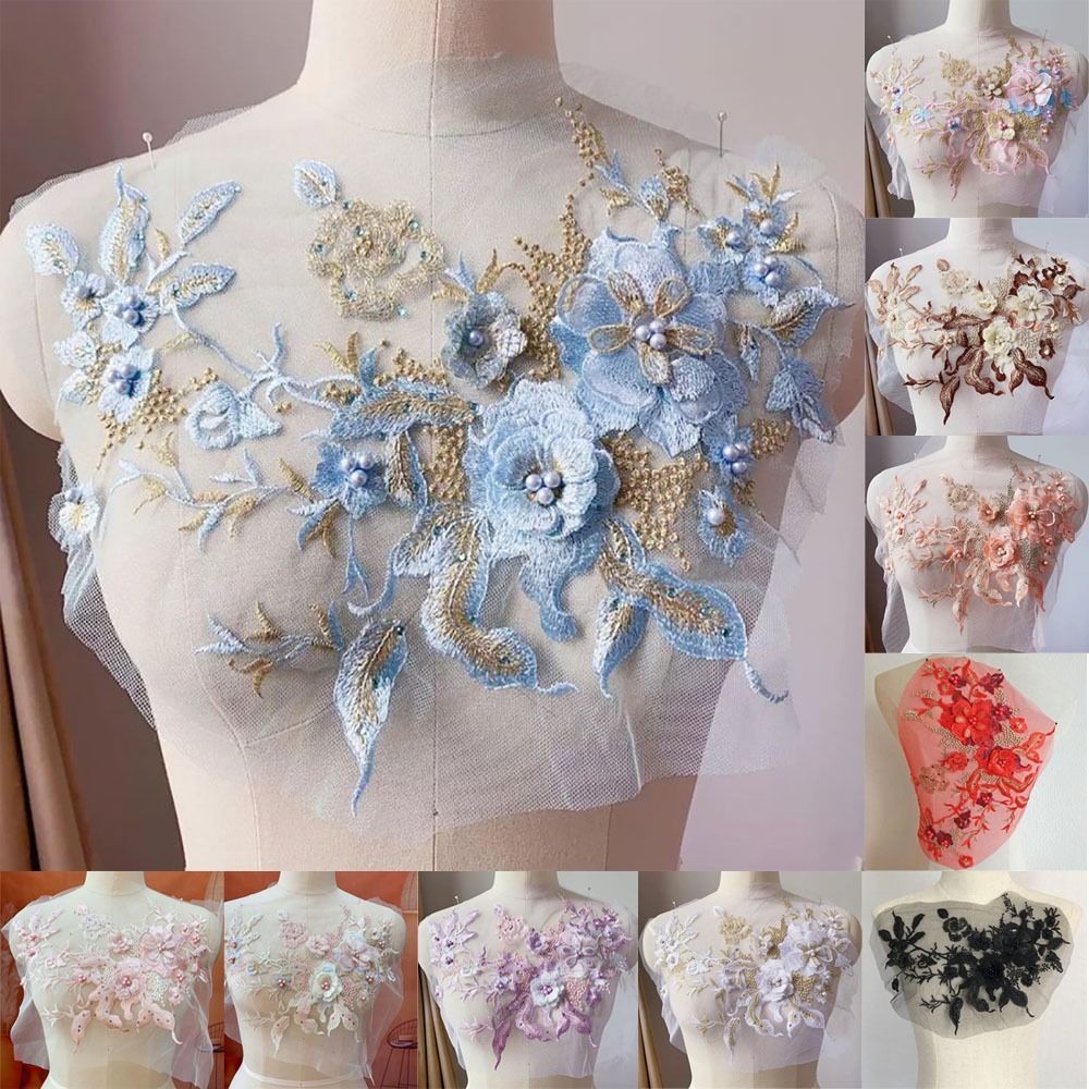 ثلاثية الأبعاد الزهور مطرز أقم - مراجعة Embellishments For Scrapbooking وسعره