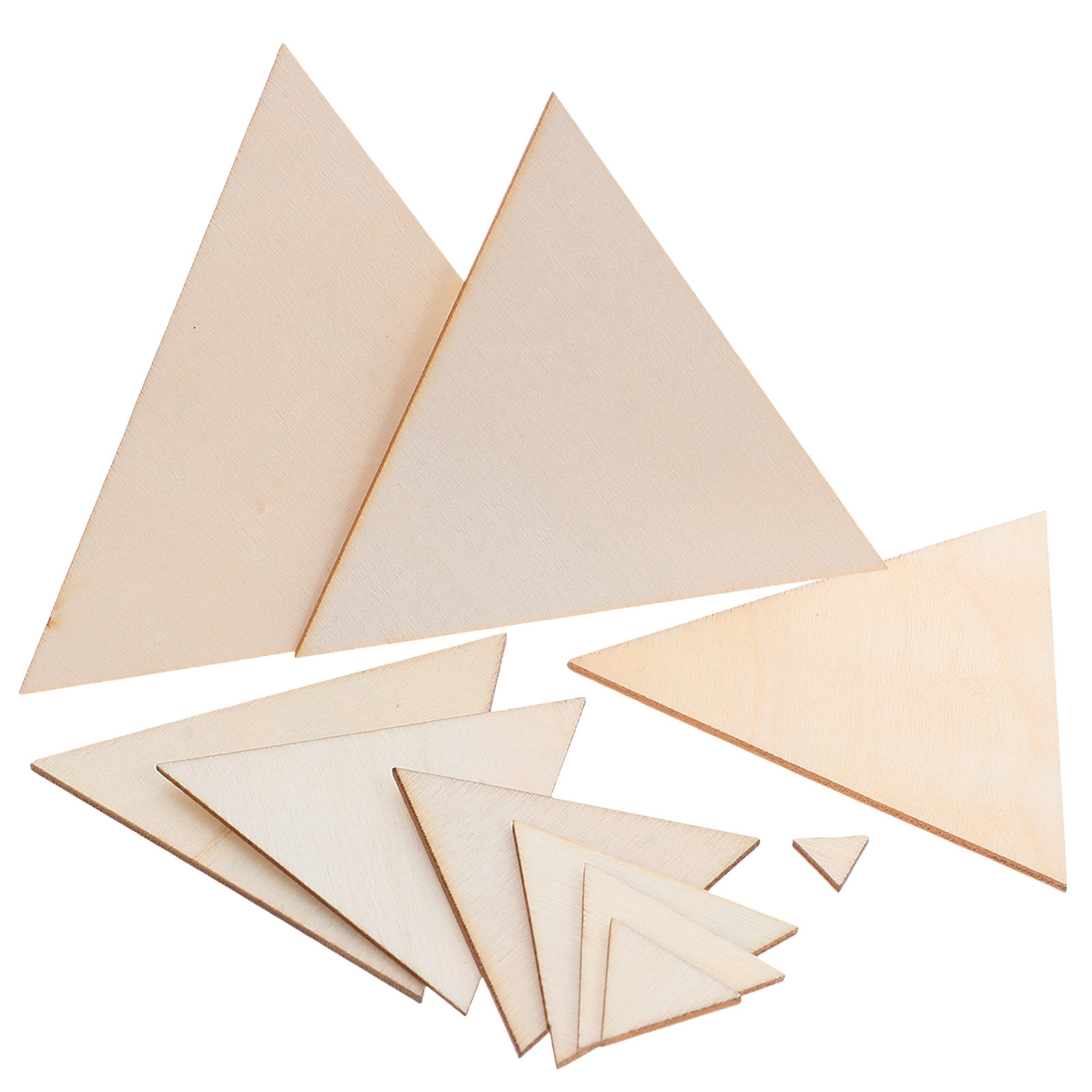 10 قطع من القطع الخشبية بأحجام - مراجعة Christmas Craft Embellishment وسعره