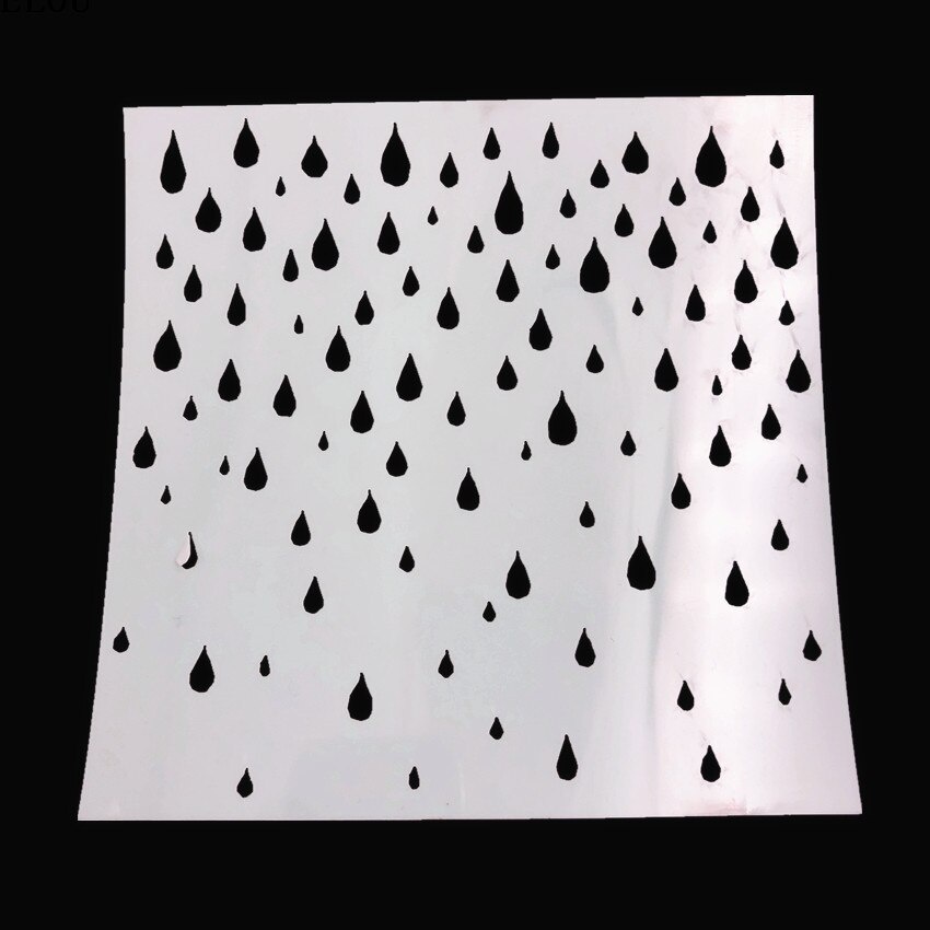 15*15 قطرات المطر سجل القصاصات - مراجعة Embellishments For Scrapbooking وسعره