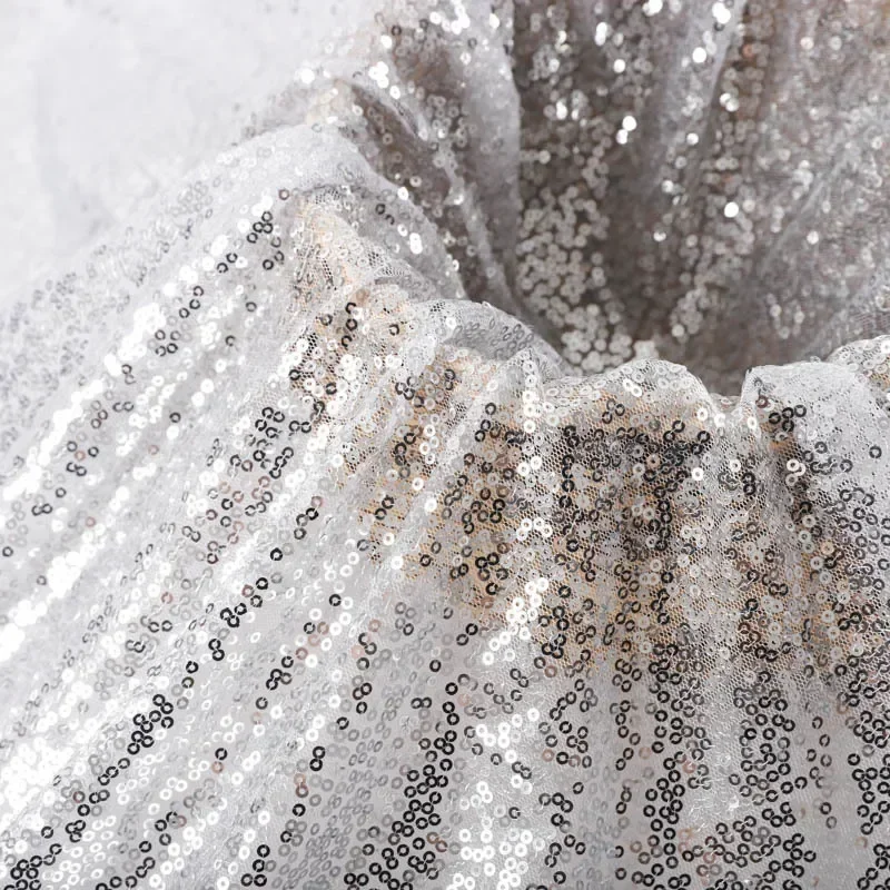 غطاء خلفية من قماش قوس الترتر  - مراجعة Sequin Fabric Panel وسعره